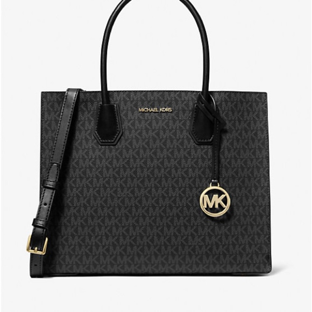 Michael Kors Mercer Large Accordion Crossbody Tote